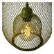 Подвесной светильник Lucide JERREL &Oslash; 25 cm 1xE27 Green, Green