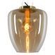 Підвісний світильник Lucide FLORIEN &Oslash; 28 cm 1xE27 Amber, Amber, Бурштинний