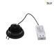 Світильник SLV NEW TRIA LED DL ROUND SET 113900, Чорний, Чорний, Чорний, Чорний