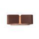 Ideal Lux CLIP AP2 MINI CORTEN 170923