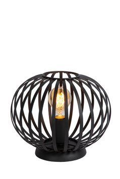 Настільна лампа Lucide MANUELA &Oslash; 25 cm 1xE27 Black, BLACK, Чорний, Чорний, Чорний