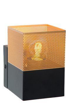 Настінний світильник Lucide RENATE 1xE27 Matt Gold / Brass, Matt Gold / Brass