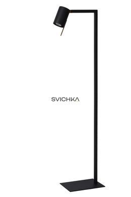 Підлогова лампа для читання Lucide LESLEY 1xGU10 Black, BLACK, Чорний