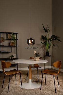 Підвісний світильник Lucide MEDINE &Oslash; 25 cm 1xE27 Smoke Grey, Smoke Grey