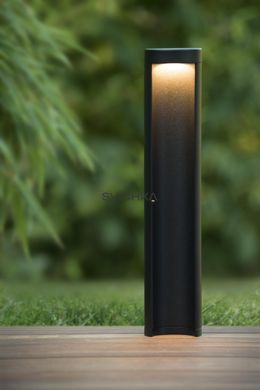 Вуличний стовпчик Lucide COMBO &Oslash; 9 cm LED 1x9W 3000K IP54 Black, BLACK