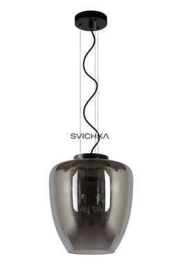 Подвесной светильник Lucide FLORIEN &Oslash; 28 cm 1xE27 Smoke Grey