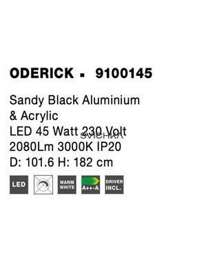 Подвесной светильник Nova luce ODERICK Black