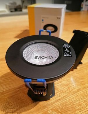 Точковий врізний світильник SLV KAMUELA, 4000К, чорний