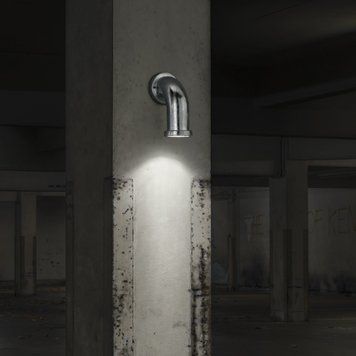 Ideal Lux PIPELINE AP1 сталь 160597