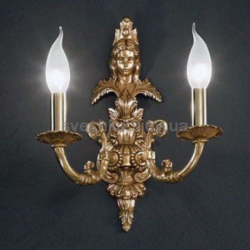 Бра Nervilamp 522/2А GOLD BRONZ, Золотий, Золото