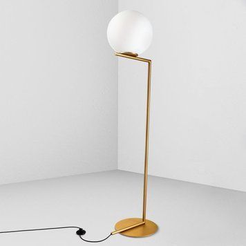 Торшер Imperium Light Frame 30, Gold, белый, золотой, Золотий, Білий