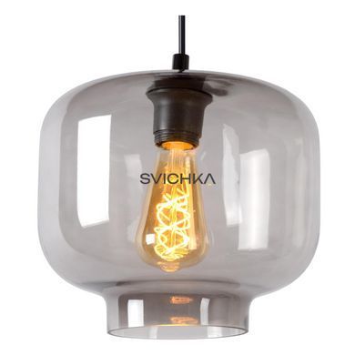 Підвісний світильник Lucide MEDINE &Oslash; 25 cm 1xE27 Smoke Grey, Smoke Grey