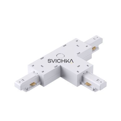 З`єднання Т-подібне ліве KLOODI KDTR-264 L1 WH, біле, Білий