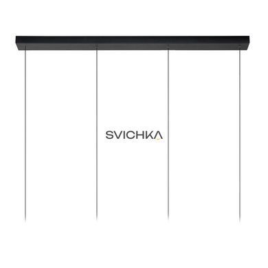 Підвісний світильник Lucide LORENZ LED Dim. 4x4W 3000K Black, BLACK