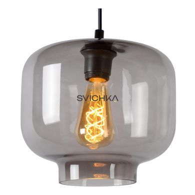 Підвісний світильник Lucide MEDINE &Oslash; 25 cm 1xE27 Smoke Grey, Smoke Grey