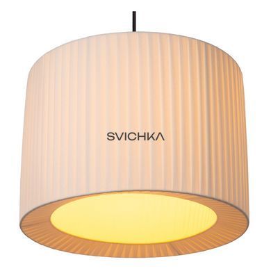 Підвісний світильник Lucide FOLD &Oslash; 40 cm 1xE27 White, WHITE, Білий, Білий