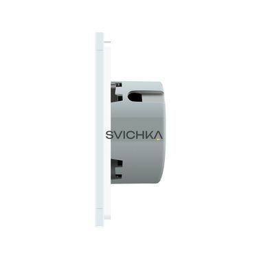 Розумний сенсорний ZigBee вимикач 4 сенсора (1-1-1-1) Livolo білий скло (VL-C704Z-11)