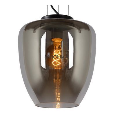 Подвесной светильник Lucide FLORIEN &Oslash; 28 cm 1xE27 Smoke Grey