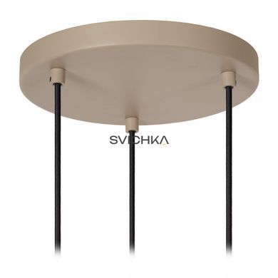 Подвесной светильник Lucide EVORA &Oslash; 25 cm 3xGU10 Taupe