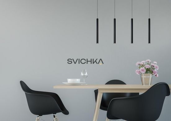 Підвісний світильник Lucide LORENZ LED Dim. 4x4W 3000K Black, BLACK