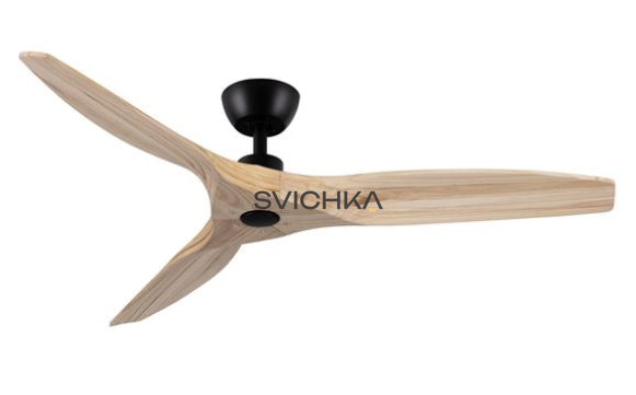 Стельовий вентилятор Nova Luce ARCADIA, Black/Wood