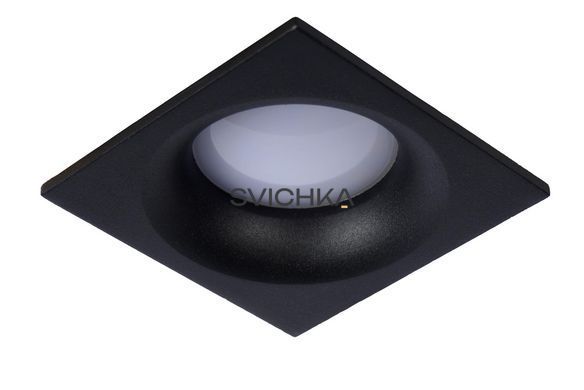 Встраиваемый светильник для ванной Lucide ZIVA 1xGU10 IP44 Black