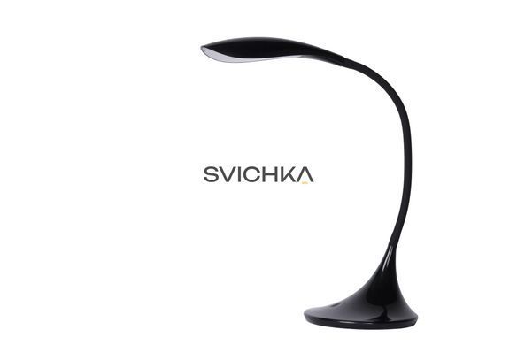 Настільна лампа Lucide EMIL LED Dim. 1x4,5W 3000K Black, BLACK, Чорний, Чорний