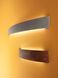 Настінний світильник Linea Light Curv&egrave; LED S, Білий, Білий, Білий
