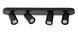Потолочный точечный светильник Lucide XYRUS LED Dim to warm GU10 4x5W 2200K/3000K Black, BLACK