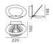 Бра Artemide Pirce micro, White