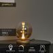 Настольная лампа Lucide GISELA &Oslash; 16 cm LED Dim. 1x5W 2700K Amber, Amber, Черный, Янтарный, Янтарный