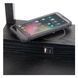 Торшер Lucide MENNO 1xE27 With wireless charger Black, BLACK, Чорний, Кремовий, Кремовий