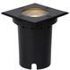 Встраиваемый уличный светильник Lucide BILTIN 1xGU10 IP67 Black, BLACK