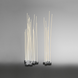 Декоративний світильник Artemide Reeds IP67, Anthracite/White