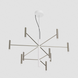 Люстра Linea Light Perla_P9, White/Nickel