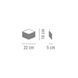 Настенный светильник Vibia Fold Surface 4200-07-10