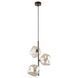 Підвісний світильник TK-Lighting 11036 LAVA 3, Brown