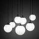 Подвесной светильник TK Lighting ESME 7 spider, White