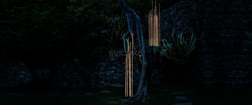 Декоративний світильник Artemide Reeds IP67, Anthracite/White