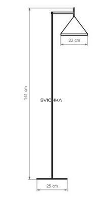 Торшер Luxcambra Sutton 22, Black