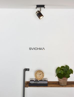 Стельовий точковий світильник Lucide LENNERT LED Dim. GU10 1x5W 3000K Black, BLACK