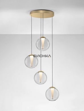 Підвісний світильник Nova luce GI 4, Gold