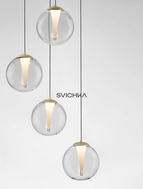 Підвісний світильник Nova luce GI 4, Gold