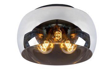 Стельовий світильник Lucide OLIVIA &Oslash; 40 cm 3xE27 Smoke Grey, Smoke Grey