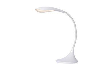 Настільна лампа Lucide EMIL LED Dim. 1x4,5W 3000K White, WHITE, Білий, Білий
