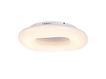 Стельовий світильник Azzardo AZ2669 Donut TOP CCT 60 LED, Білий, Білий