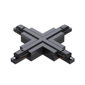 З`єднання Х-подібне KLOODI KDTR-265 BK, чорне, Чорний