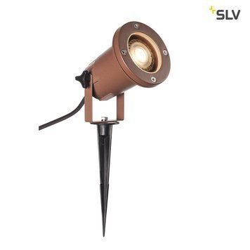 Вуличний прожектор SLV BIG NAUTILUS QPAR51, Коричневий, Коричневий, Іржавий, Іржавий