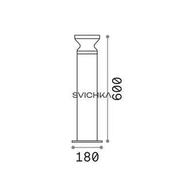 Ideal Lux TORRE PT1 BIG Antracite 162492