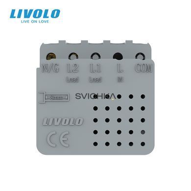 Механизм розетка USB-A и USB-C с Power Delivery 36W Livolo